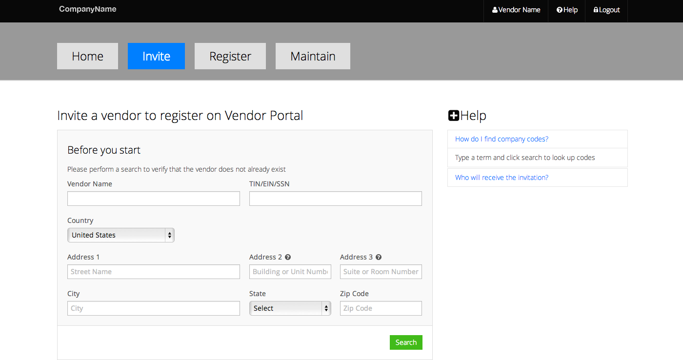 Vendor Demonstration